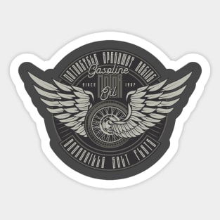 Motorcycle Speedway Racing Sticker